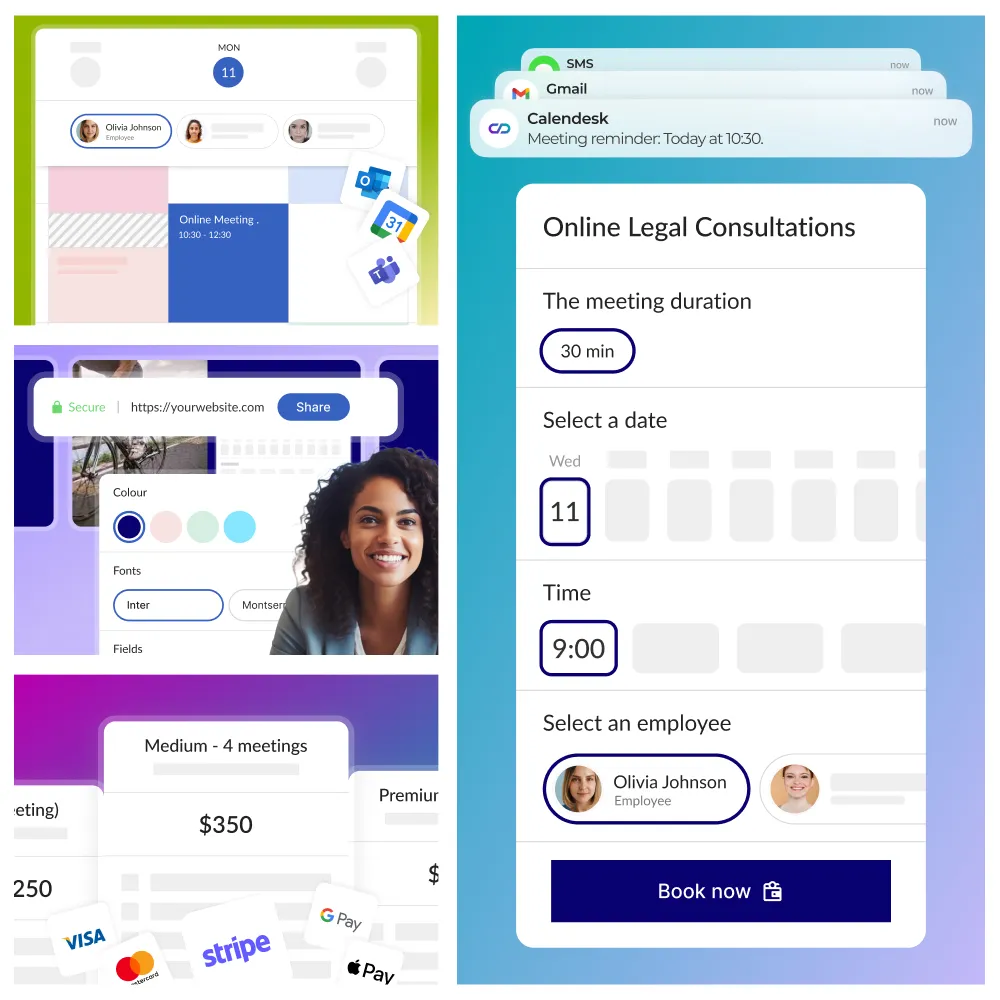 Customized appointment scheduling