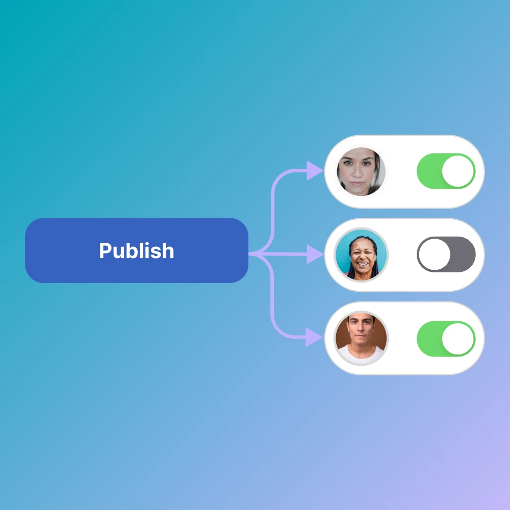 Subscription page available only to selected users