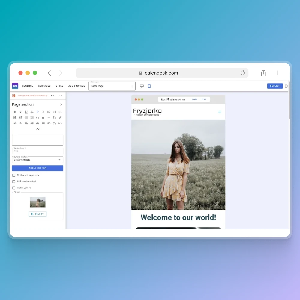 Support for phones and tablets