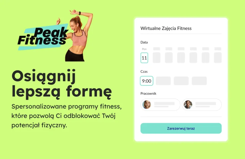 System rezerwacji dla trenerów osobistych